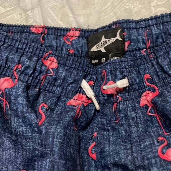 Super cute flamingo swim shorts - Picture 3 of 4